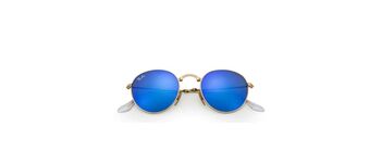 Ray Ban Round Metal Folding RB3532 001/68